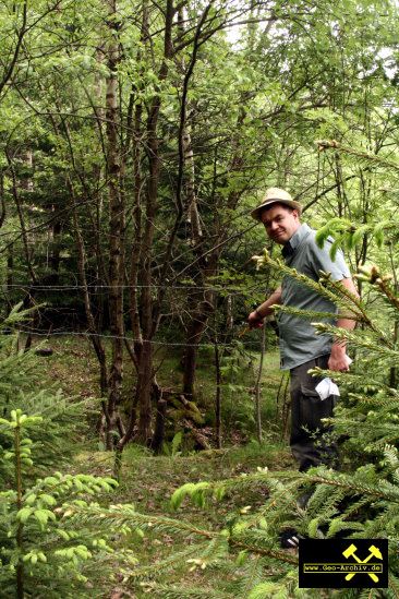 SDAG Wismut Schurf 106 bei Neuoberhaus im Revier Johanngeorgenstadt, Erzgebirge, Sachsen 21. Mai 2009 (5).jpg